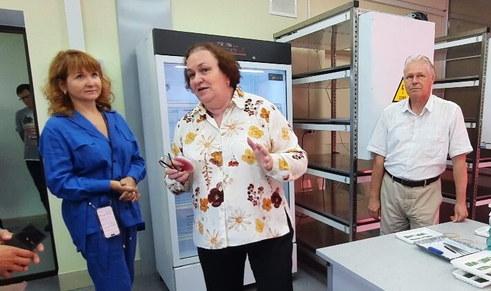 Заместитель Министра сельского хозяйства РФ Марина Афонина и министр Минсельхоза РТ Марат Зяббаров посетили ТатНИИСХ