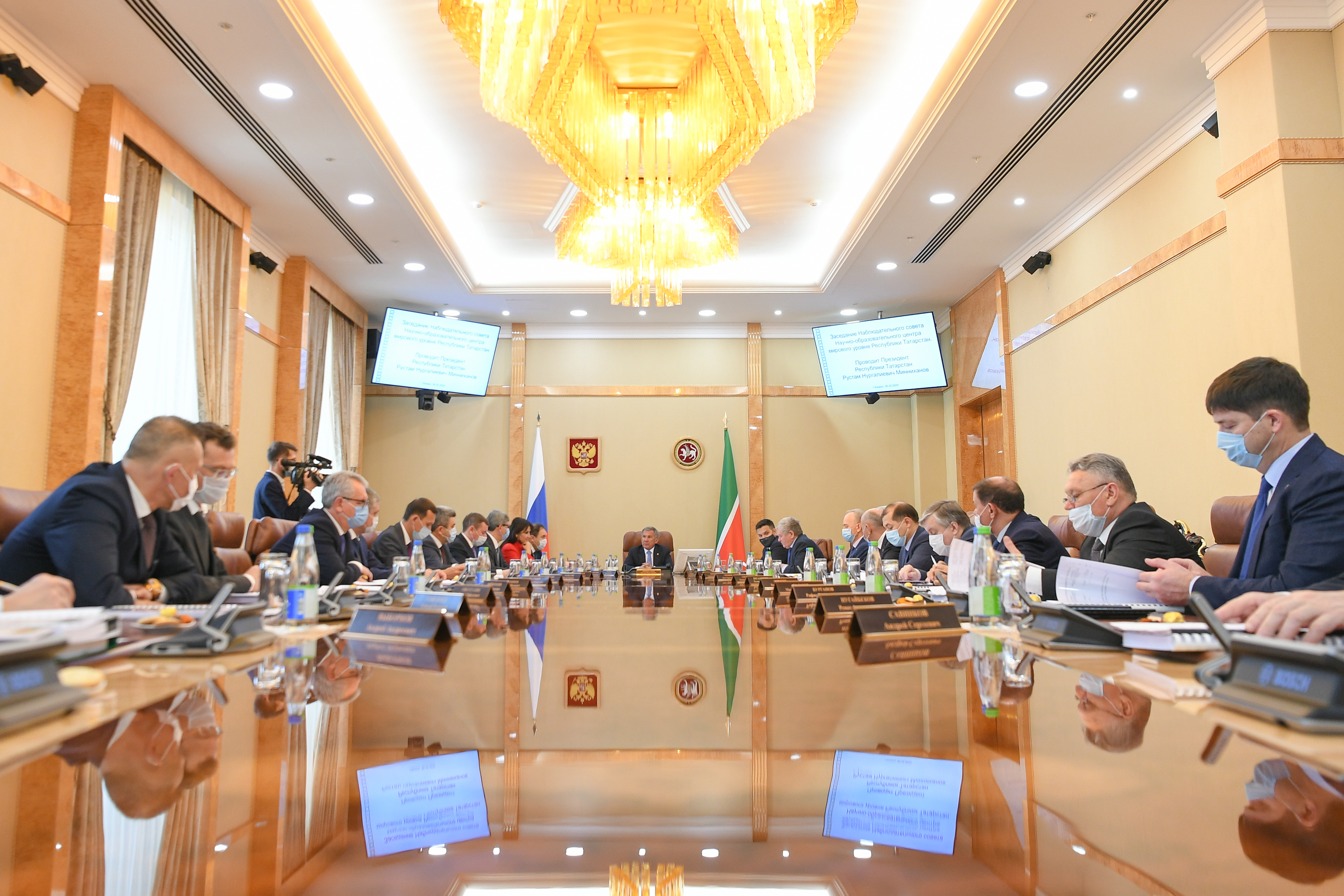 Заседание Наблюдательного совета Научно-образовательного центра мирового уровня Республики Татарстан